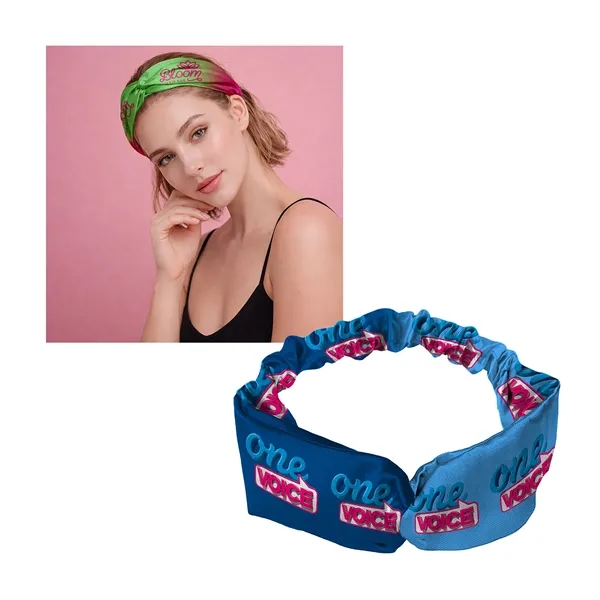 Full Color Twisted Head Band... from ASI 30208 A P Specialties / AP Specialties