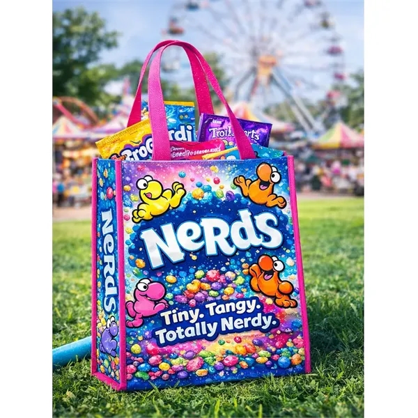 FULL COLOR LAMINATED NON WOVEN TOTE... from ASI 30112 ACE Products