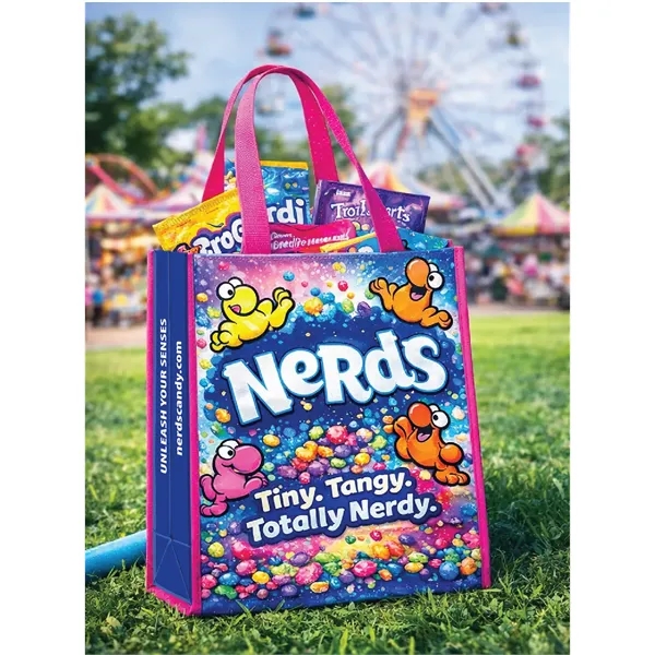 FULL COLOR LAMINATED NON WOVEN TOTE... from ASI 30112 ACE Products