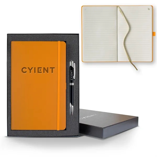 ApPeel Medio Lined Apple Page Journal Gift Set... from ASI 68507 The Magnet Group