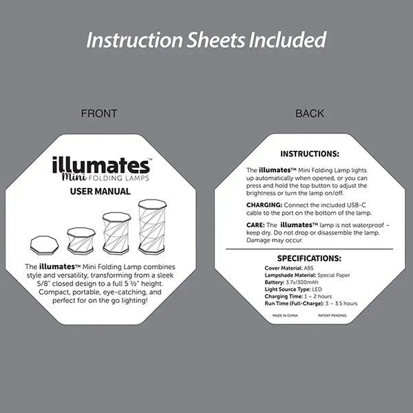 A compact and lightweight foldable lantern designed for easy storage and... from ASI 62660 Innovation Line