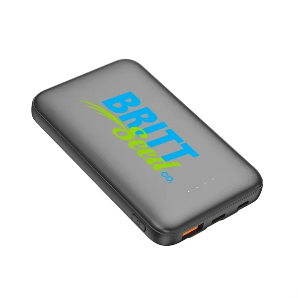 5000 mah power bank with USB-C output fast charging power and... from ASI 90859 Tempo Industries Inc