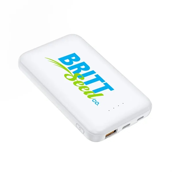 5000 mah power bank with USB-C output fast charging power and... from ASI 90859 Tempo Industries Inc