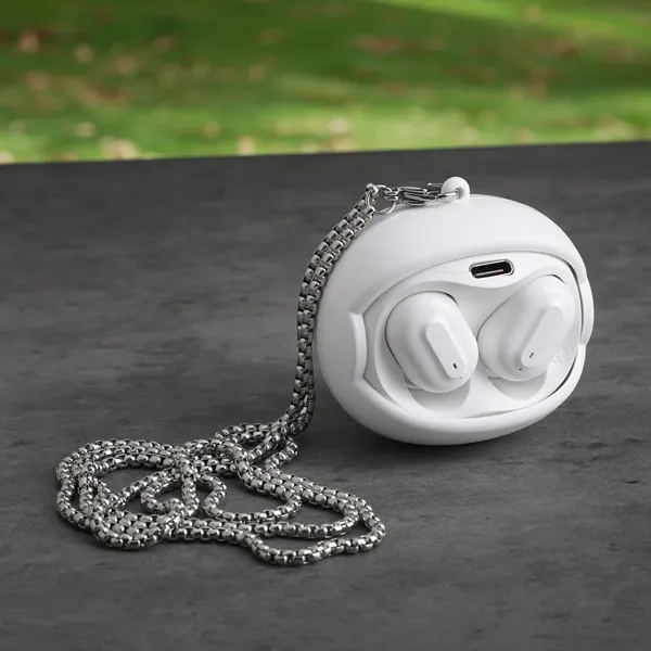 Wireless earbuds with a rotating case that spins to reveal three... from ASI 61966 HPG / OrigAudio HPG Gold