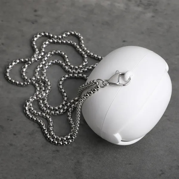 Wireless earbuds with a rotating case that spins to reveal three... from ASI 61966 HPG / OrigAudio HPG Gold