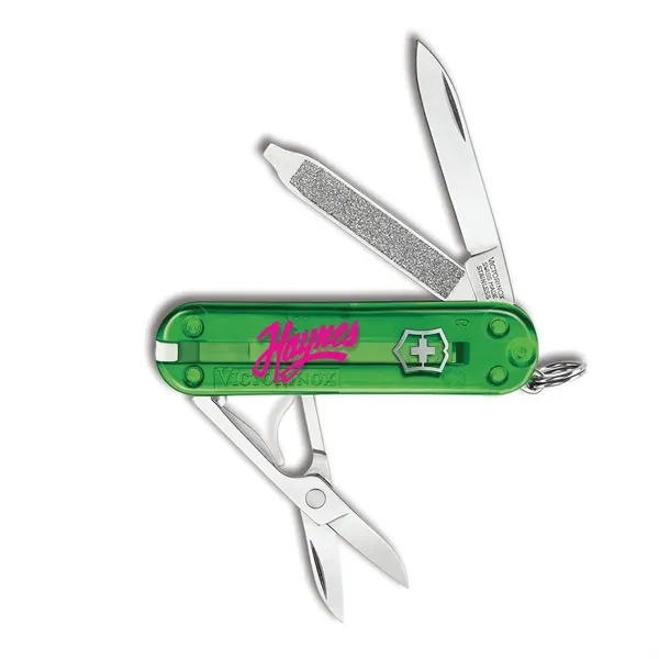 Knife featuring a  2 1/4" handle, blade, scissors, nail file,... from ASI 46170 Compass Industries Inc