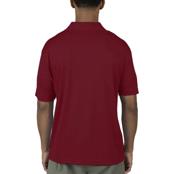 Men's moisture wicking polo shirt with 3 button placket, rib knit... from ASI 39552 BEL Promo
