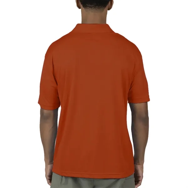 Men's moisture wicking polo shirt with 3 button placket, rib knit... from ASI 39552 BEL Promo