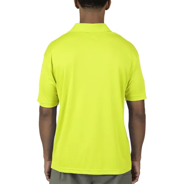 Men's moisture wicking polo shirt with 3 button placket, rib knit... from ASI 39552 BEL Promo