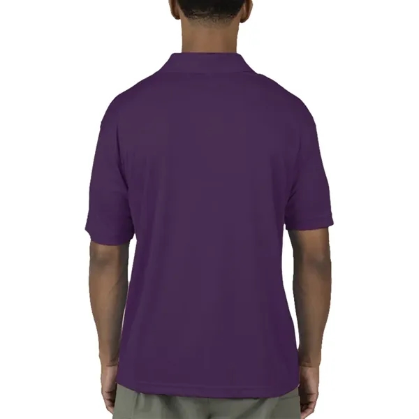 Men's moisture wicking polo shirt with 3 button placket, rib knit... from ASI 39552 BEL Promo