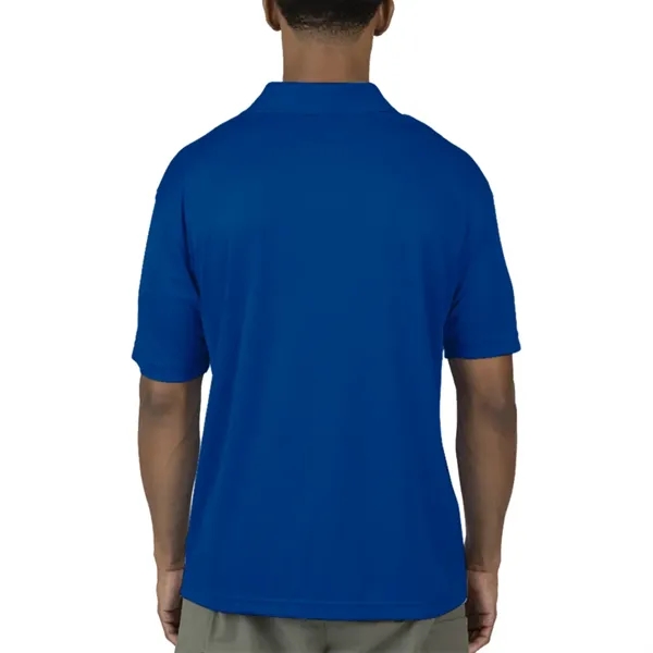 Men's moisture wicking polo shirt with 3 button placket, rib knit... from ASI 39552 BEL Promo