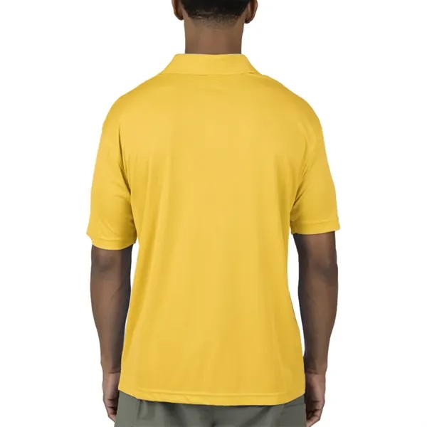 Men's moisture wicking polo shirt with 3 button placket, rib knit... from ASI 39552 BEL Promo