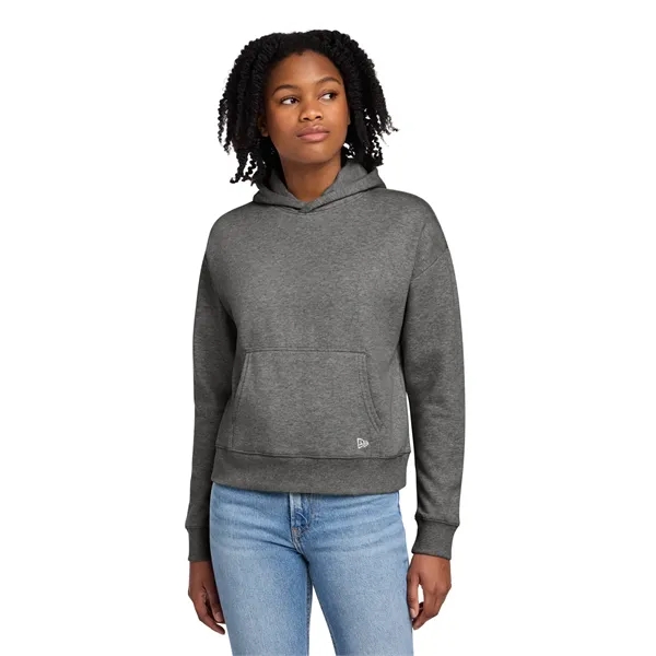 New Era Ladies Comeback Fleece Pullover Hoodie... from ASI 84863 SanMar