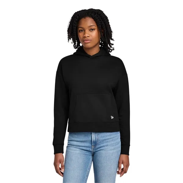 New Era Ladies Comeback Fleece Pullover Hoodie... from ASI 84863 SanMar