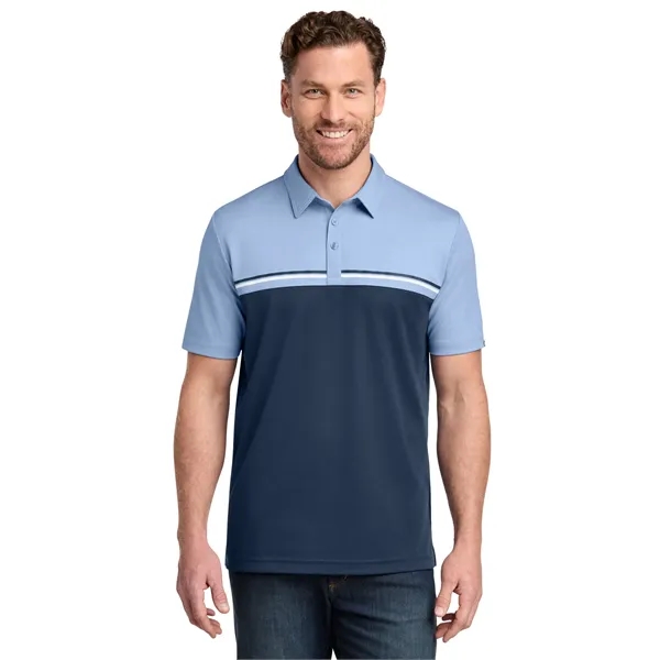 TravisMathew Sunset Blocked Polo... from ASI 84863 SanMar