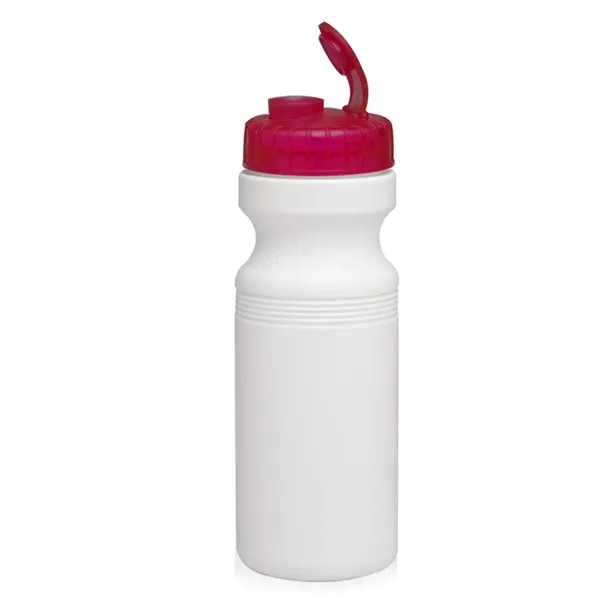 24 oz. bike water bottle with flip top made of PET... from ASI 39552 BEL Promo