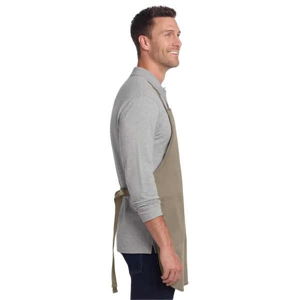 Port Authority Full-Length Two-Pocket Bib Apron.... from ASI 84863 SanMar