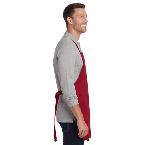 Port Authority Full-Length Two-Pocket Bib Apron.... from ASI 84863 SanMar