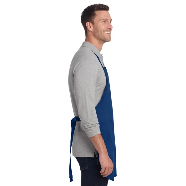 Port Authority Full-Length Two-Pocket Bib Apron.... from ASI 84863 SanMar
