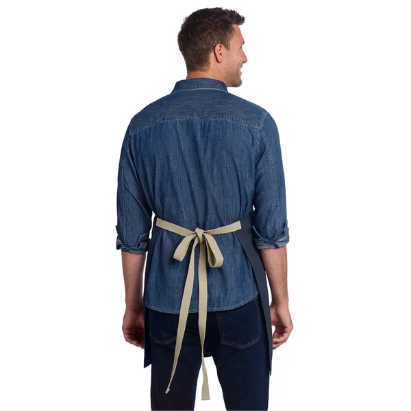 Port Authority Canvas Full-Length Two-Pocket Apron... from ASI 84863 SanMar