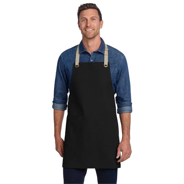 Port Authority Canvas Full-Length Two-Pocket Apron... from ASI 84863 SanMar