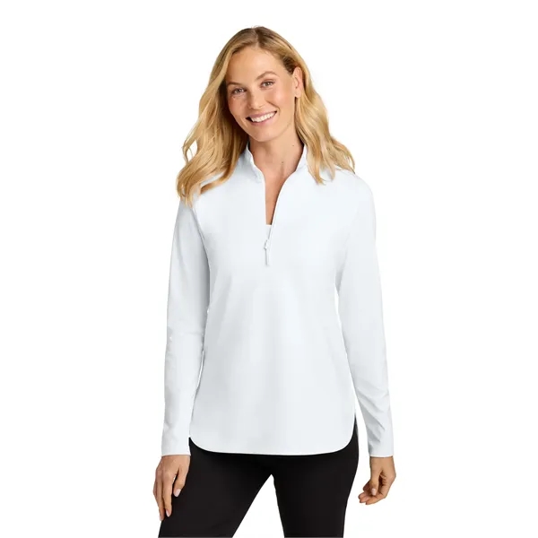 Port Authority Ladies C-FREE Double Knit 1/4-Zip... from ASI 84863 SanMar
