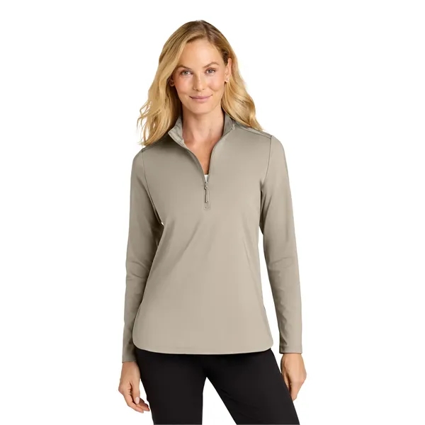 Port Authority Ladies C-FREE Double Knit 1/4-Zip... from ASI 84863 SanMar