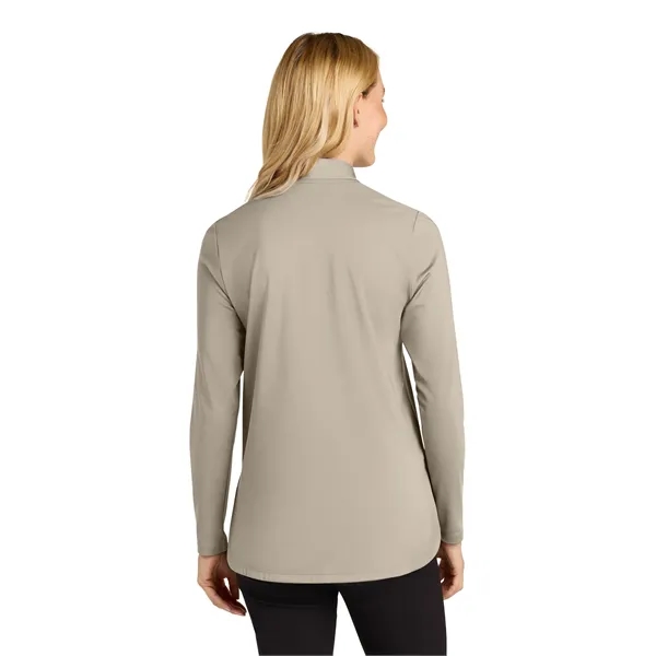 Port Authority Ladies C-FREE Double Knit 1/4-Zip... from ASI 84863 SanMar