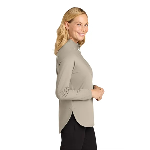 Port Authority Ladies C-FREE Double Knit 1/4-Zip... from ASI 84863 SanMar