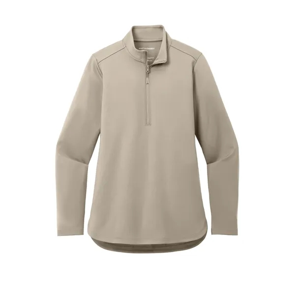 Port Authority Ladies C-FREE Double Knit 1/4-Zip... from ASI 84863 SanMar