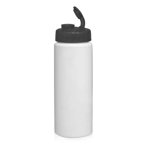 32 oz. HDPE plastic water bottle with sipper lid and wide... from ASI 39552 BEL Promo