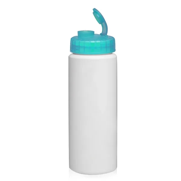 32 oz. HDPE plastic water bottle with sipper lid and wide... from ASI 39552 BEL Promo
