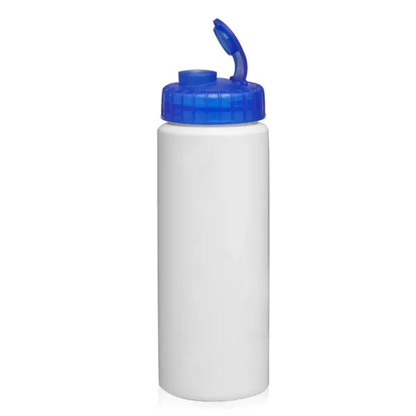 32 oz. HDPE plastic water bottle with sipper lid and wide... from ASI 39552 BEL Promo