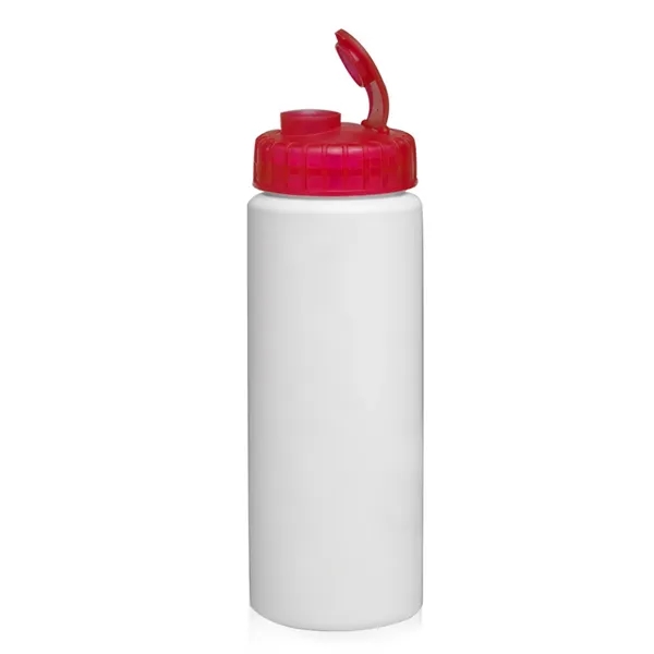 32 oz. HDPE plastic water bottle with sipper lid and wide... from ASI 39552 BEL Promo
