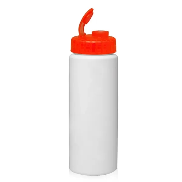 32 oz. HDPE plastic water bottle with sipper lid and wide... from ASI 39552 BEL Promo