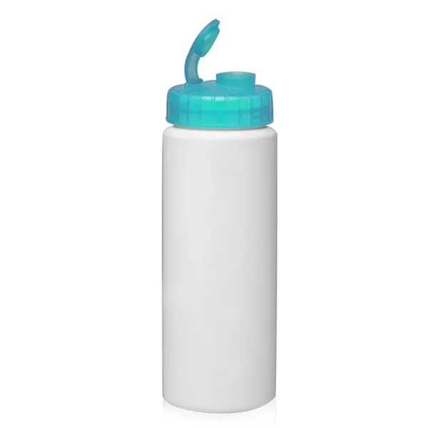 32 oz. HDPE plastic water bottle with sipper lid and wide... from ASI 39552 BEL Promo
