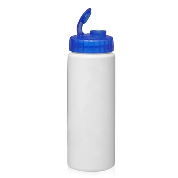 32 oz. HDPE plastic water bottle with sipper lid and wide... from ASI 39552 BEL Promo