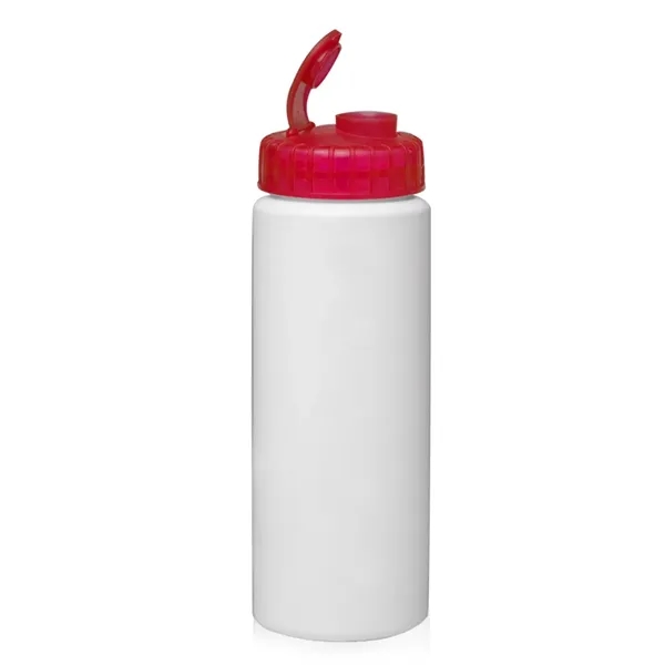 32 oz. HDPE plastic water bottle with sipper lid and wide... from ASI 39552 BEL Promo