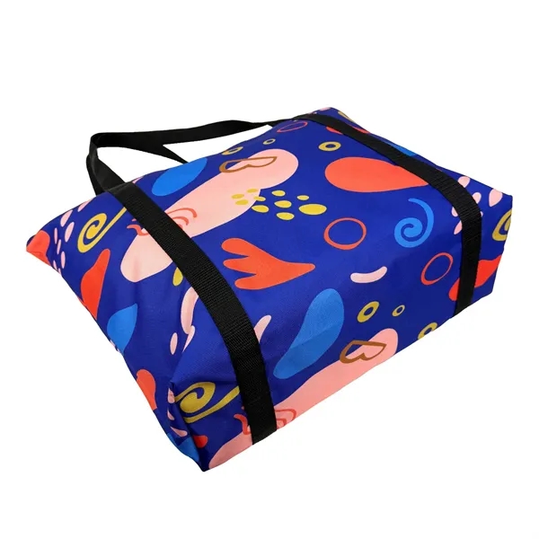 19" x 15" x 5" polyester zippered boat tote bag with... from ASI 37980 Bagworld