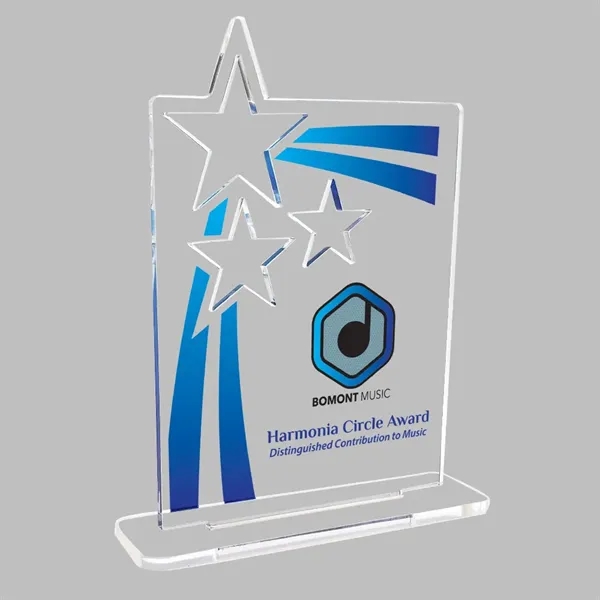 Acrylic Awardee - Premium Flat-Ship Acrylic Award... from ASI 72521 Morris Magnets / Laser Cuts