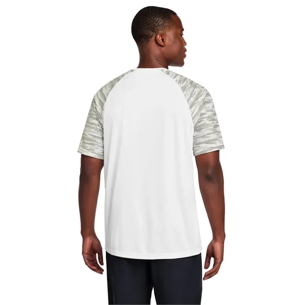 Sport-Tek Drift Camo Colorblock Tee... from ASI 84863 SanMar