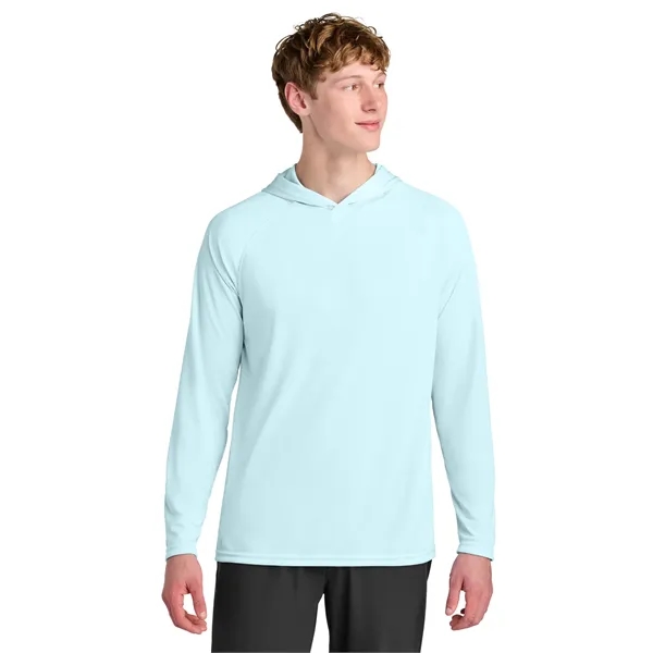 A4 Cooling Performance Long Sleeve Hooded Tee... from ASI 84863 SanMar