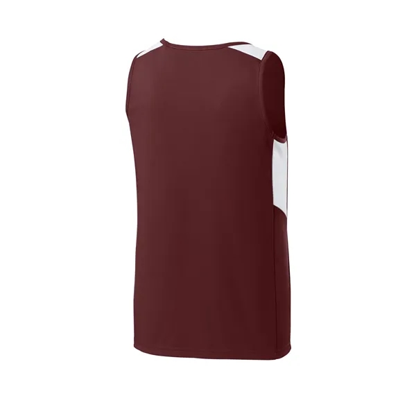 Sport-Tek Youth Club Track Tank... from ASI 84863 SanMar