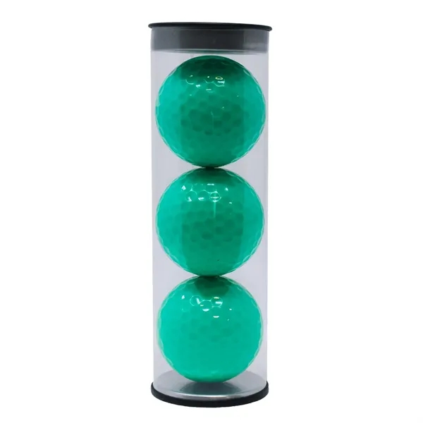 Three white golf balls in a plastic tube.... from ASI 38120 Ball Pro / Diversified Quality Kitchenware