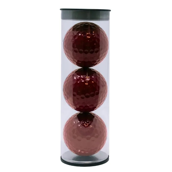 Three white golf balls in a plastic tube.... from ASI 38120 Ball Pro / Diversified Quality Kitchenware