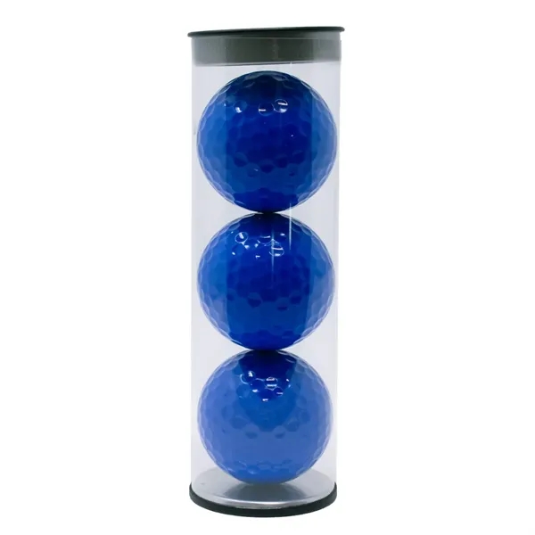Three white golf balls in a plastic tube.... from ASI 38120 Ball Pro / Diversified Quality Kitchenware