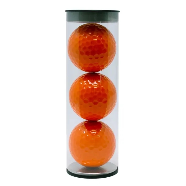 Three white golf balls in a plastic tube.... from ASI 38120 Ball Pro / Diversified Quality Kitchenware
