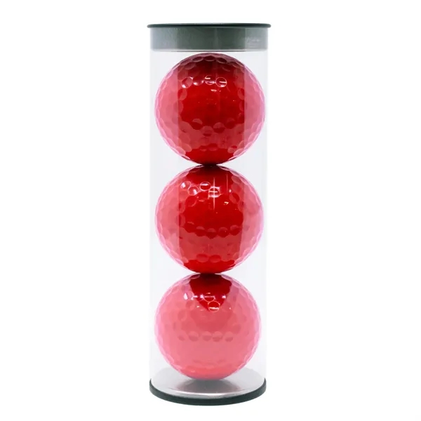 Three white golf balls in a plastic tube.... from ASI 38120 Ball Pro / Diversified Quality Kitchenware