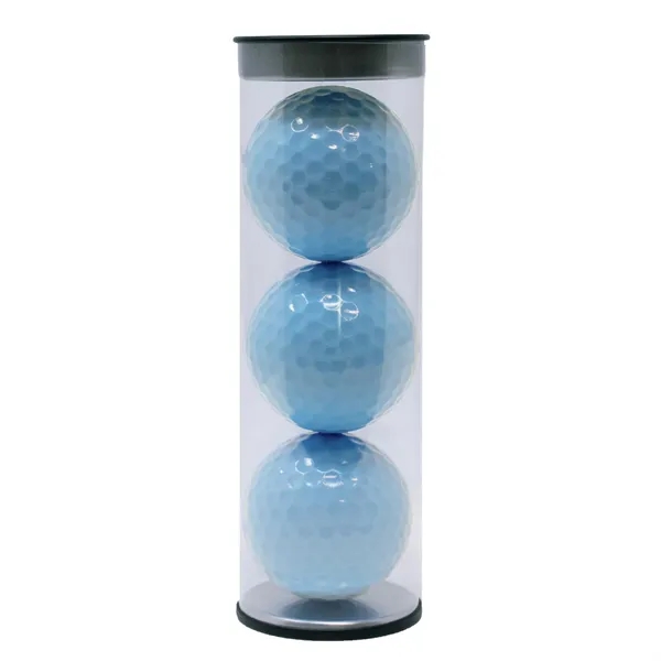 Three white golf balls in a plastic tube.... from ASI 38120 Ball Pro / Diversified Quality Kitchenware
