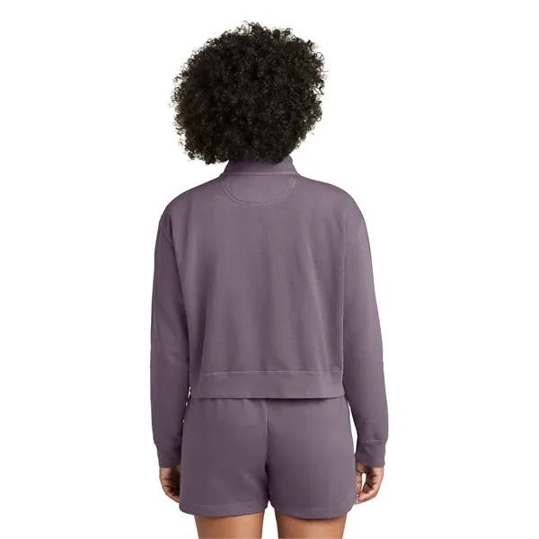 Comfort Colors Women's Mid-Length 1/4-Zip Sweatshirt... from ASI 84863 SanMar